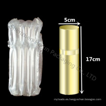 Paquete de protección inflable bolsa de lápiz labial con bolsa de aire